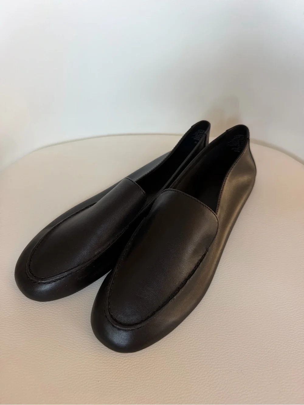 Madewell The Classic Black Leather Loafers - NWT Size 7.5